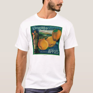 DoughboyApple låda LabelWatsonville, CA T Shirt