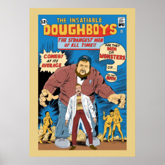 Doughboys Vintage Tecknad Poster