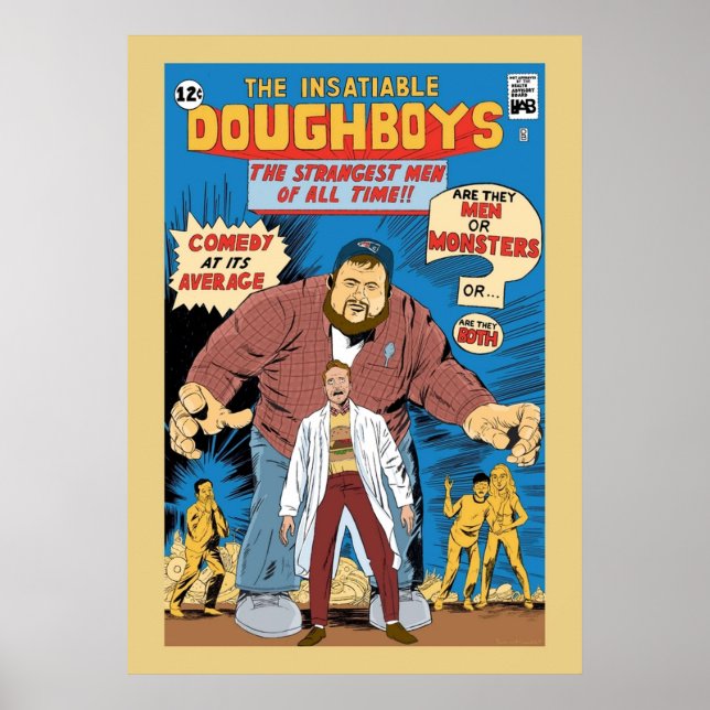 Doughboys Vintage Tecknad Poster (Framsidan)