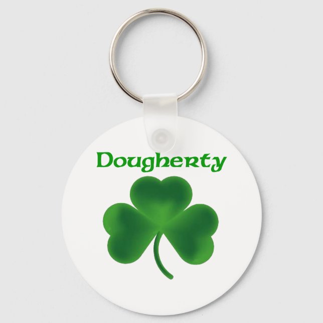 Dougherty Shamrock Nyckelring (Framsida)