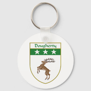 Dougherty vapensköld-/familjvapensköld nyckelring