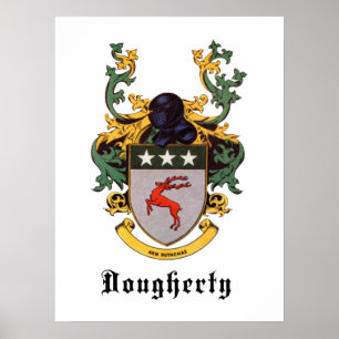 Dougherty vapensköldaffisch poster