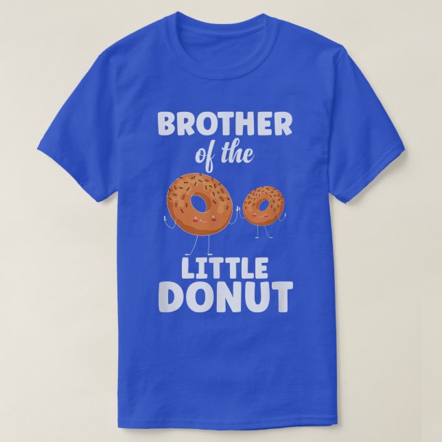 Doughnut Älskare Barns födelsedag, LI:s bror T Shirt (Design framsida)