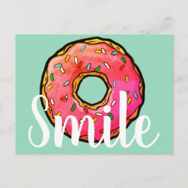 Doughnut Delite SMILE Vykort