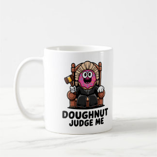 Doughnut-domare Me Cute Coffee Mugg för kaffe Älsk
