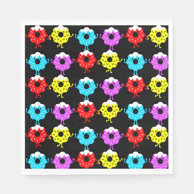 Doughnut Donut Älskare Pappersservett (Framsidan)