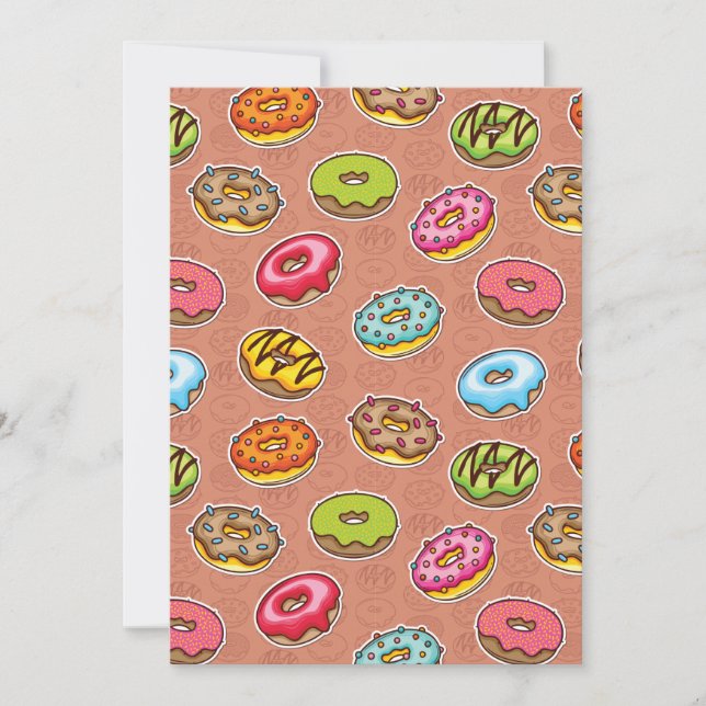 Doughnut  inbjudningar (Framsida)
