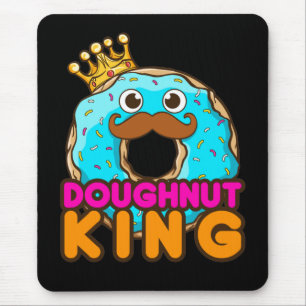 Doughnut Kung Donut Älskare Manar Musmatta