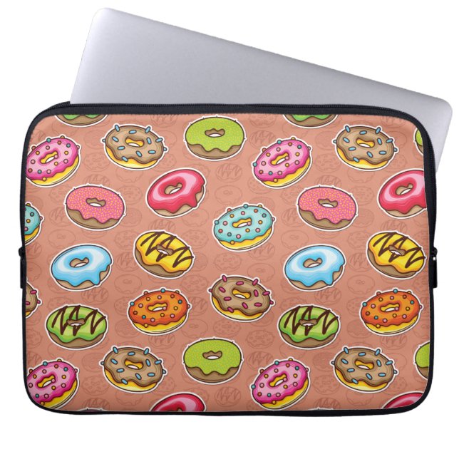Doughnut Laptop Fodral (Framsidan)