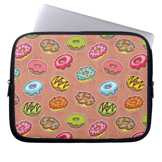 Doughnut Laptop Fodral (Framsidan)