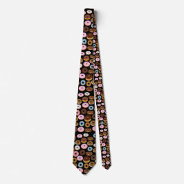 Doughnut Neck Tie Black Slips