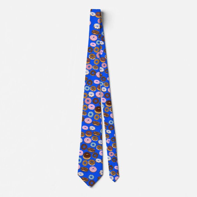 Doughnut Neck Tie Blue Slips (Framsida)