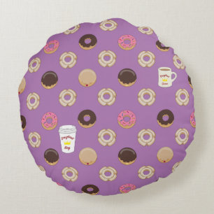 Doughnut Royalty Rund Kudde