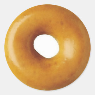 Doughnut Runt Klistermärke