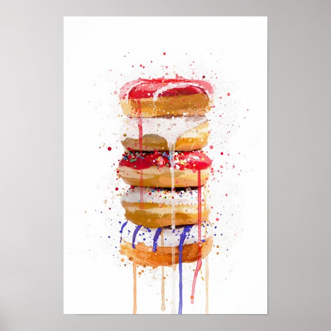 Doughnut Stack Poster (Framsidan)