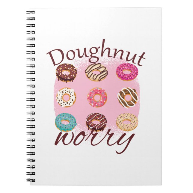 Doughnut Worry Anteckningsbok (Framsidan)