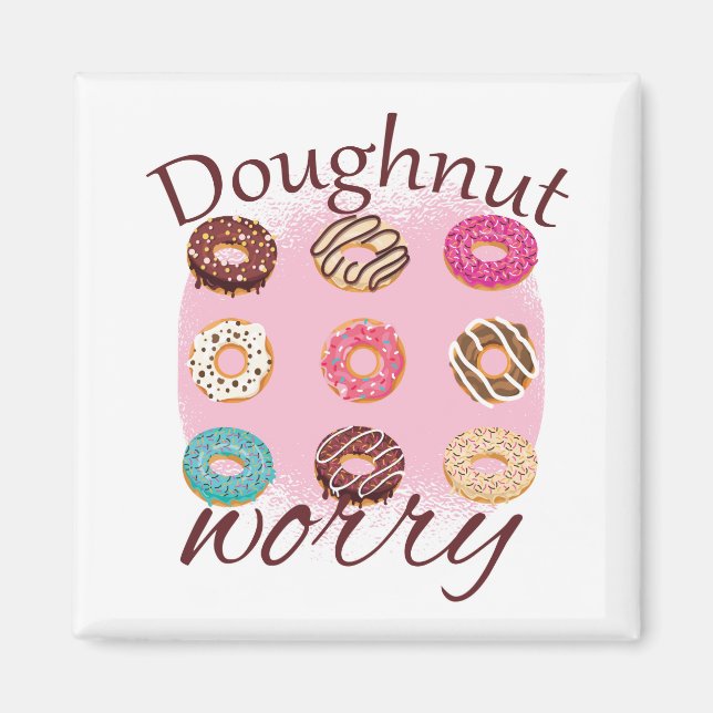 Doughnut Worry Magnet (Framsidan)