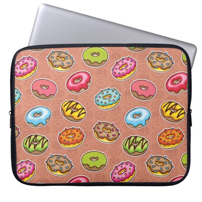 Doughnuts  laptop fodral (Framsidan)