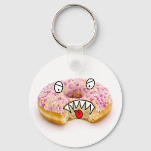 doughtnutmonsternyckelring nyckelring