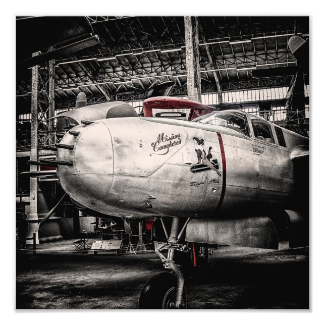 Douglas A-26 Invader Fototryck (Framsidan)