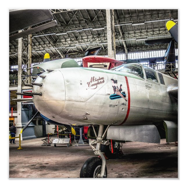 Douglas A-26 Invader Fototryck (Framsidan)