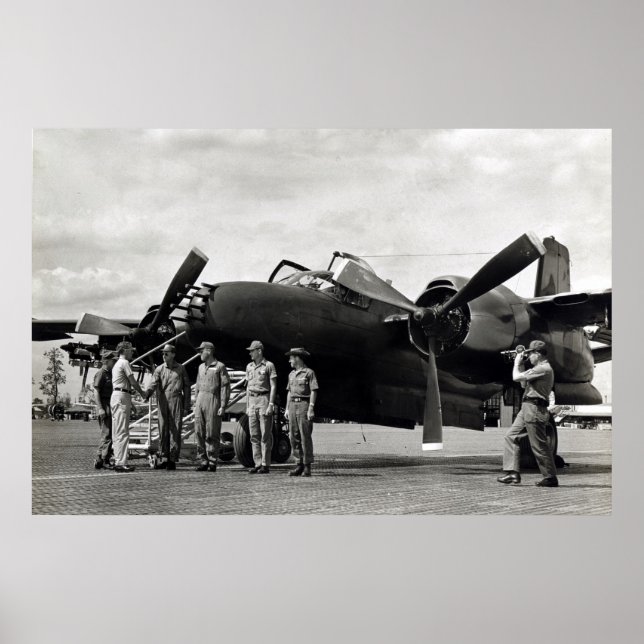 Douglas B-26K Invader Poster (Framsidan)