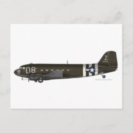 Douglas Dakota C-47 Argonia Vykort