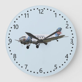 Douglas Dakota DC3 G-AMSV Stor Klocka