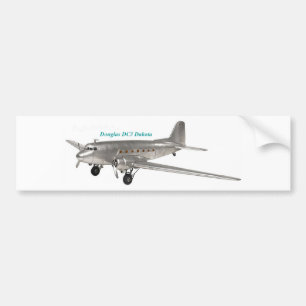 Douglas DC3 Dakota Bildekal