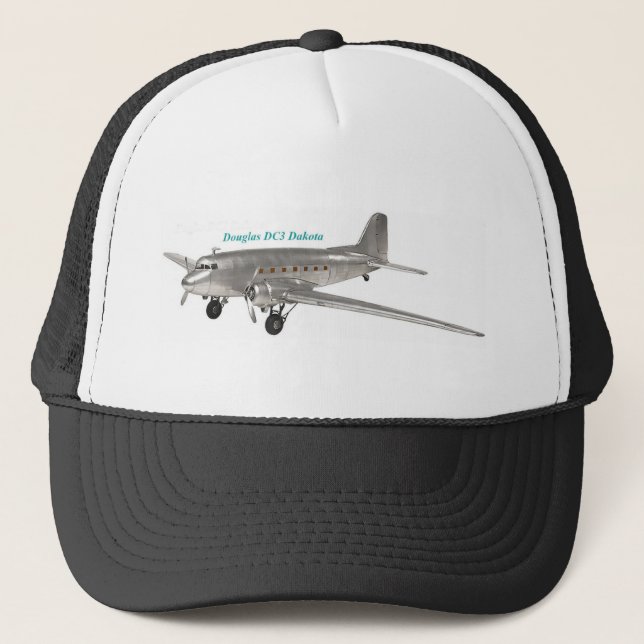 Douglas DC3 Dakota Truckerkeps (Framsida)