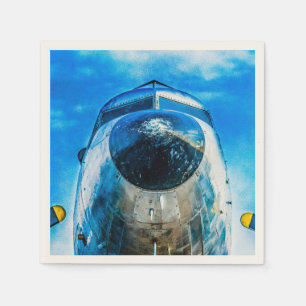 Douglas DC-3 flygplan Pappersservett
