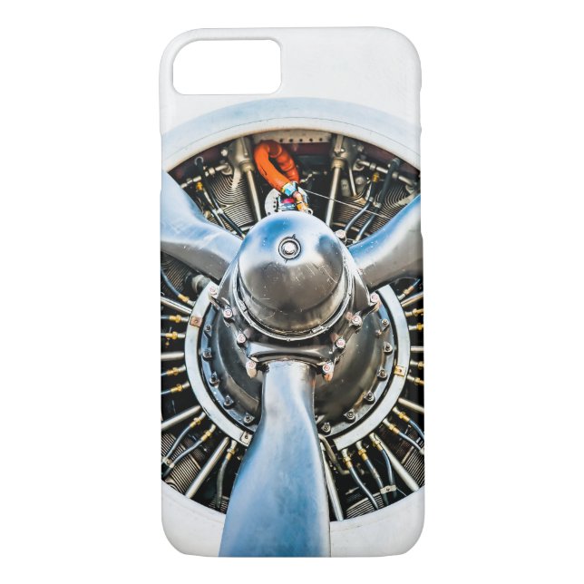 Douglas DC-3-flygplan. Propeller Case-Mate iPhone Skal (Baksida)