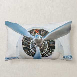 Douglas DC-3-flygplan. Propeller Lumbarkudde