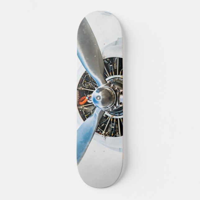 Douglas DC-3-flygplan. Propeller Skateboard Bräda 20 Cm (Framsida)