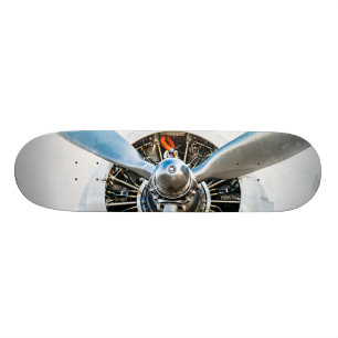 Douglas DC-3-flygplan. Propeller Skateboard Bräda 20 Cm