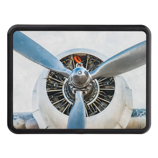 Douglas DC-3-flygplan. Propeller Skydd För Dragkrok (Framsidan)