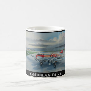Douglas DC-3 kaffemugg