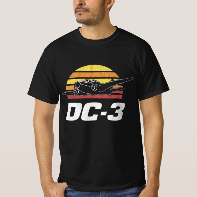 Douglas DC-3 T Shirt (Framsida)