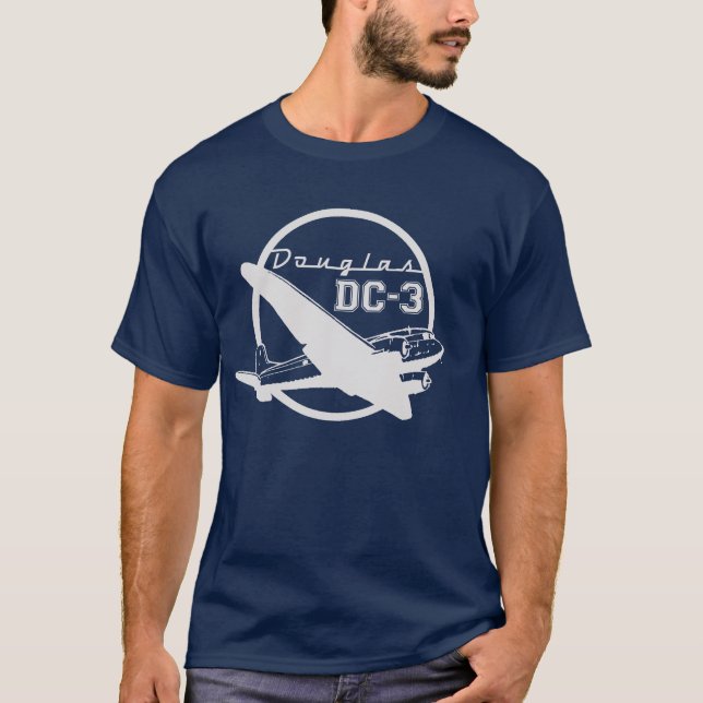 Douglas DC-3 T-shirt (Framsida)