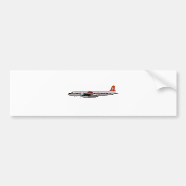 Douglas DC-7B slamtankfartyg 404404 Bildekal (Framsidan)