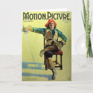 Douglas Fairbanks Three Musketeers täcker Kort