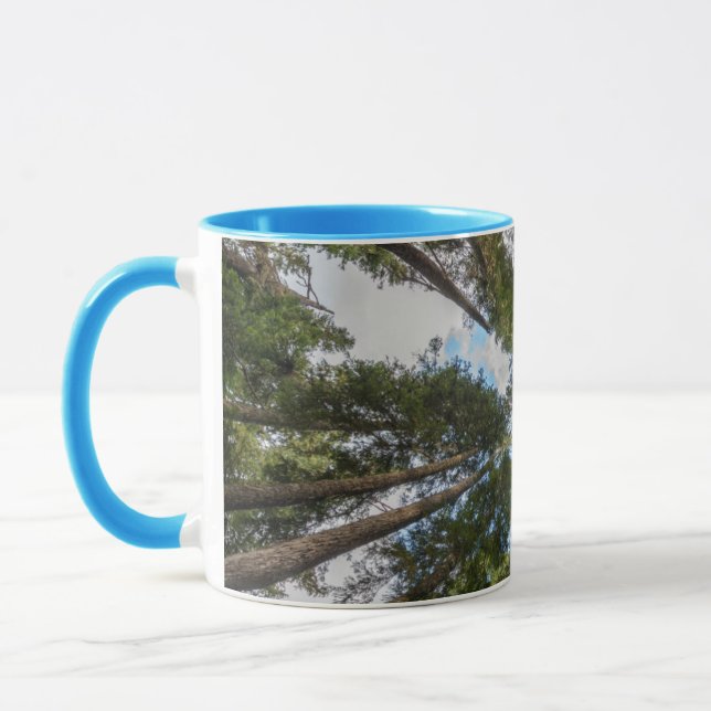 Douglas Fir träd canopy Mugg (Vänster)