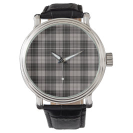 DOUGLAS GRÅTT TARTAN ARMBANDSUR