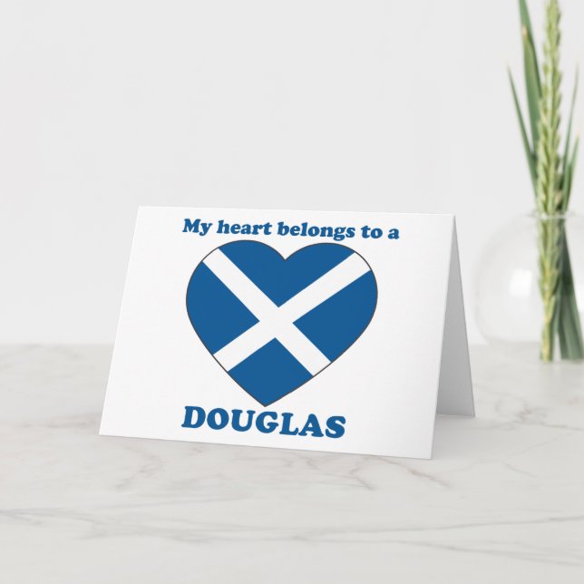 Douglas Helgkort (Framsida)