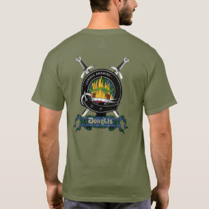 Douglas Klan Badge & Swords T-Shirt