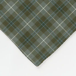Douglas Klan Loden Grönt Reproduction Tartan Fleecefilt