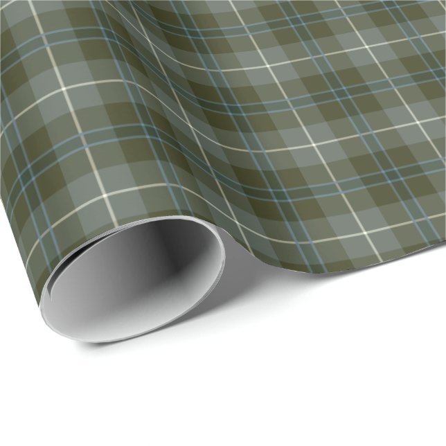 Douglas Klan Weasted Tartan Presentpapper (Rullad Hörn)