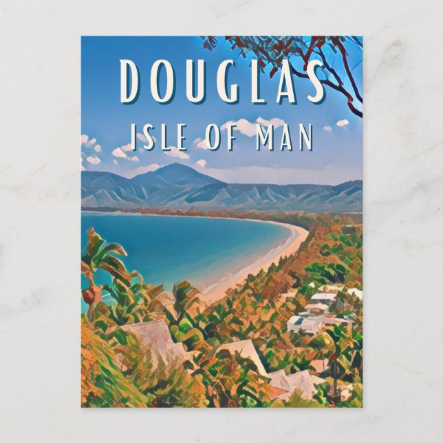 Douglas, la perle de l'île de Man Vykort (Framsida)