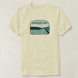 Douglas Lake Tennessee Fiskespö T Shirt