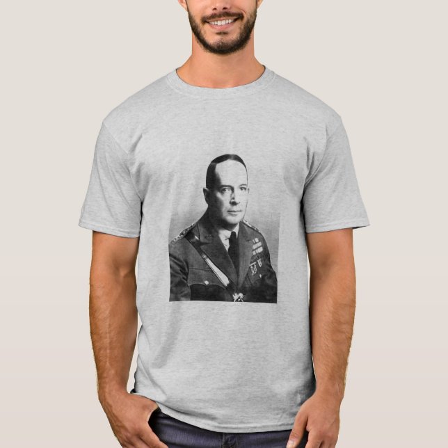 Douglas MacArthur citationstecken och pictur… Tröja (Framsida)